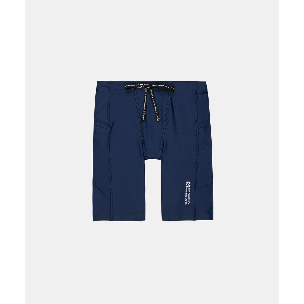 Bandit Running Men's Superbeam Next Gen 7 Pocket Half Tights NY Navy M NEW